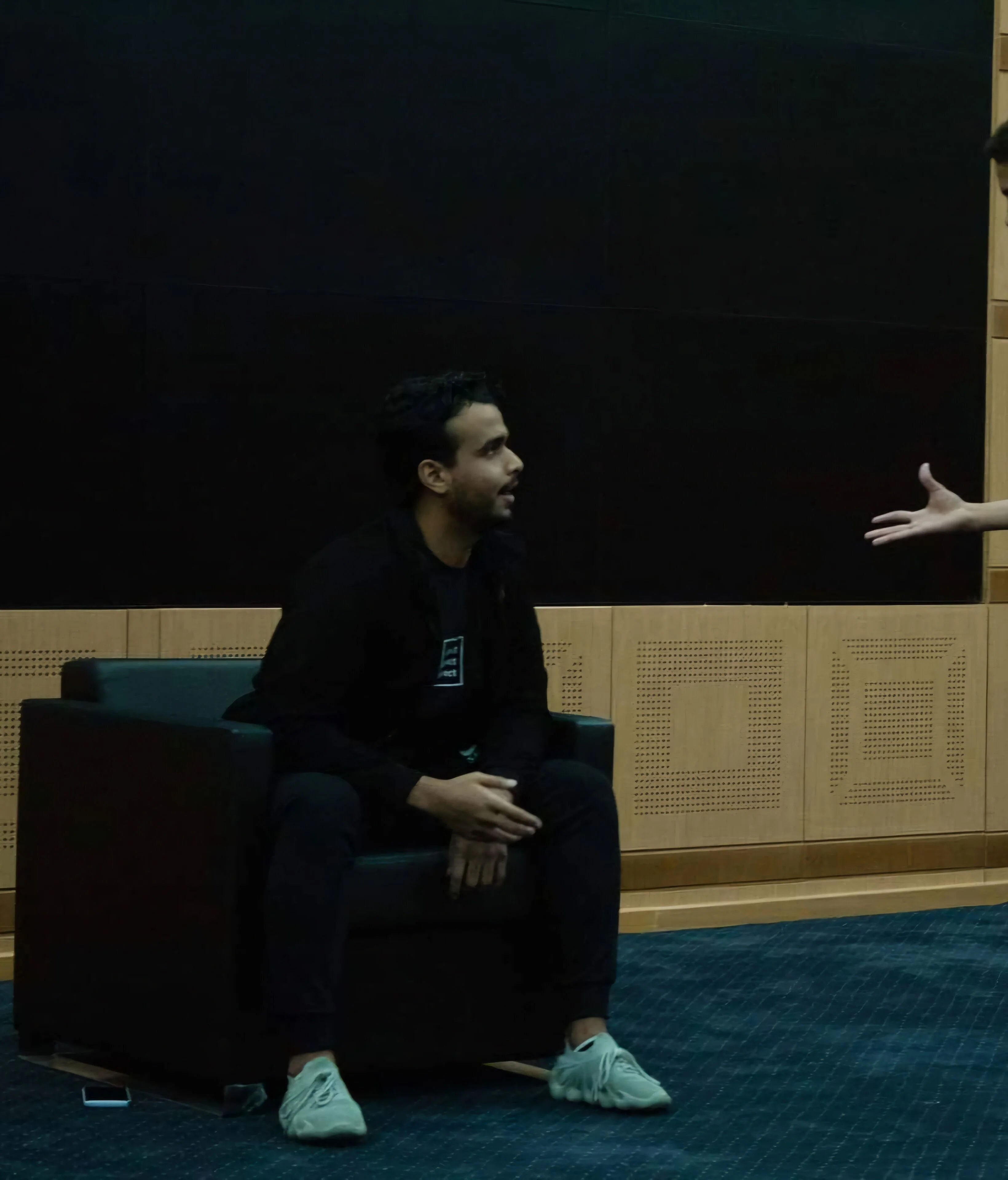 Ibrahim ( Ibra ) Gamal at Emirates Climate Action Journey exhibition at COP27 event