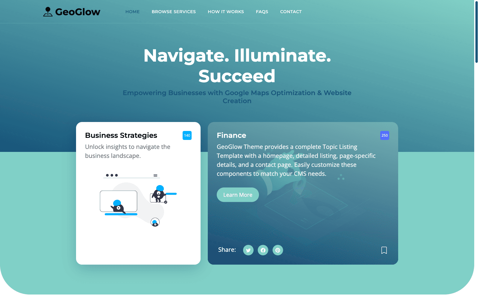 GeoGlow - Business Digital Presence preview