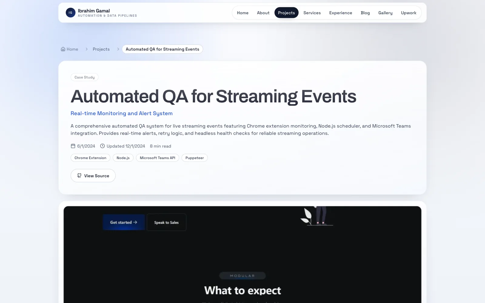 Live-Stream Guardian QA preview